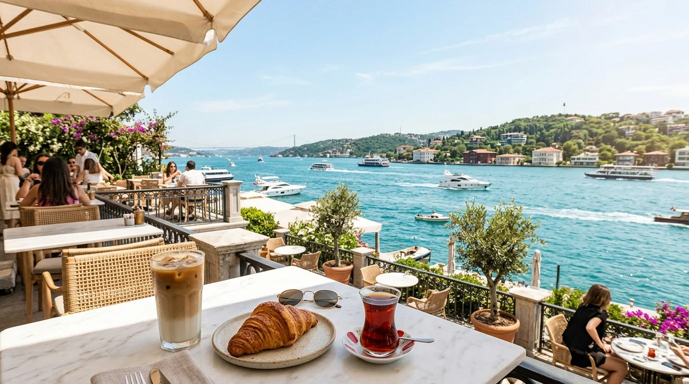 Best Cafés with Bosphorus Views in Istanbul